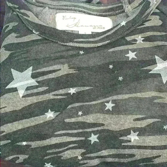 NEW Vintage Havana Camo with Stars Sweatshirt - Picture 8 of 14